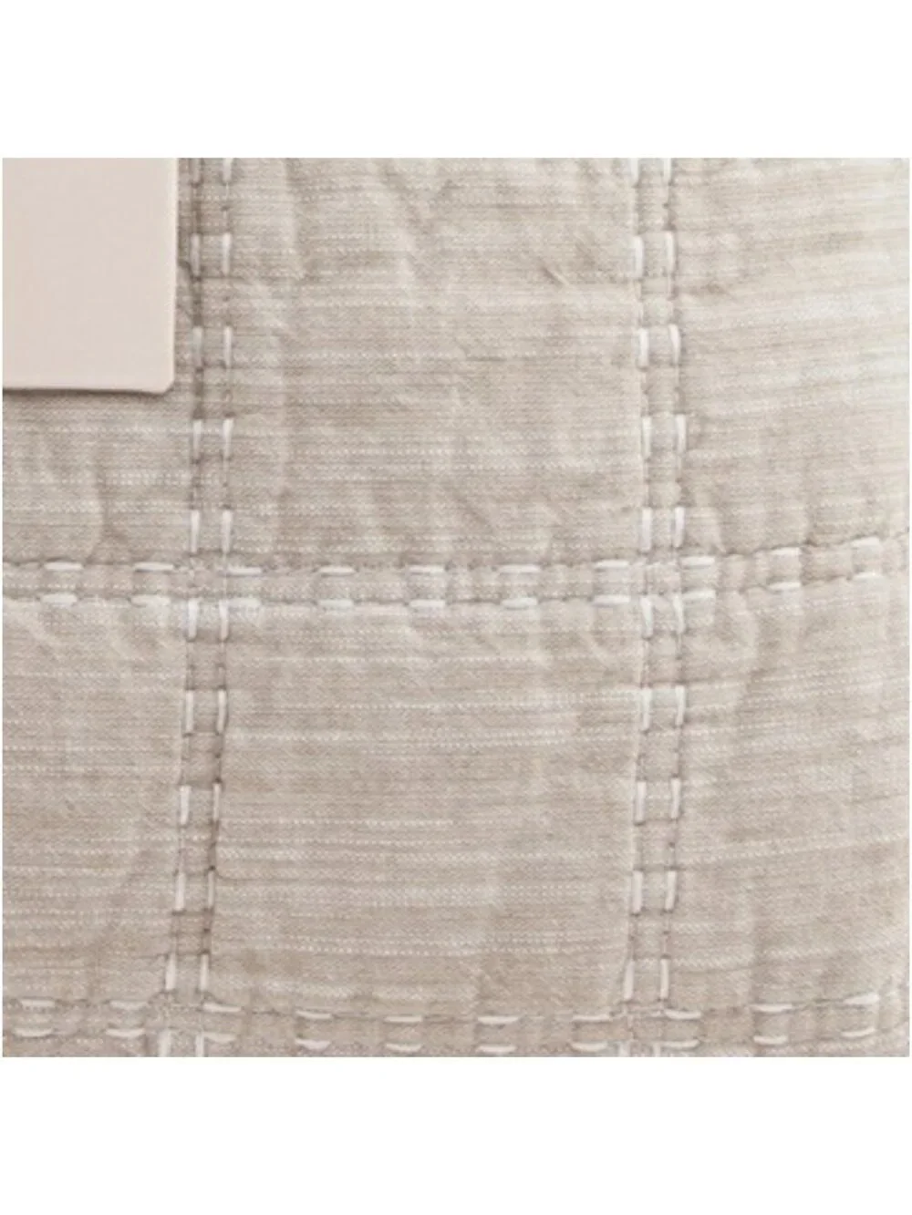 RACHEL ZOE Cotton Slub Box Quilt Set